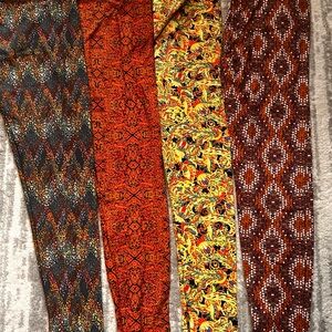 Lularoe leggings size OS Bundle